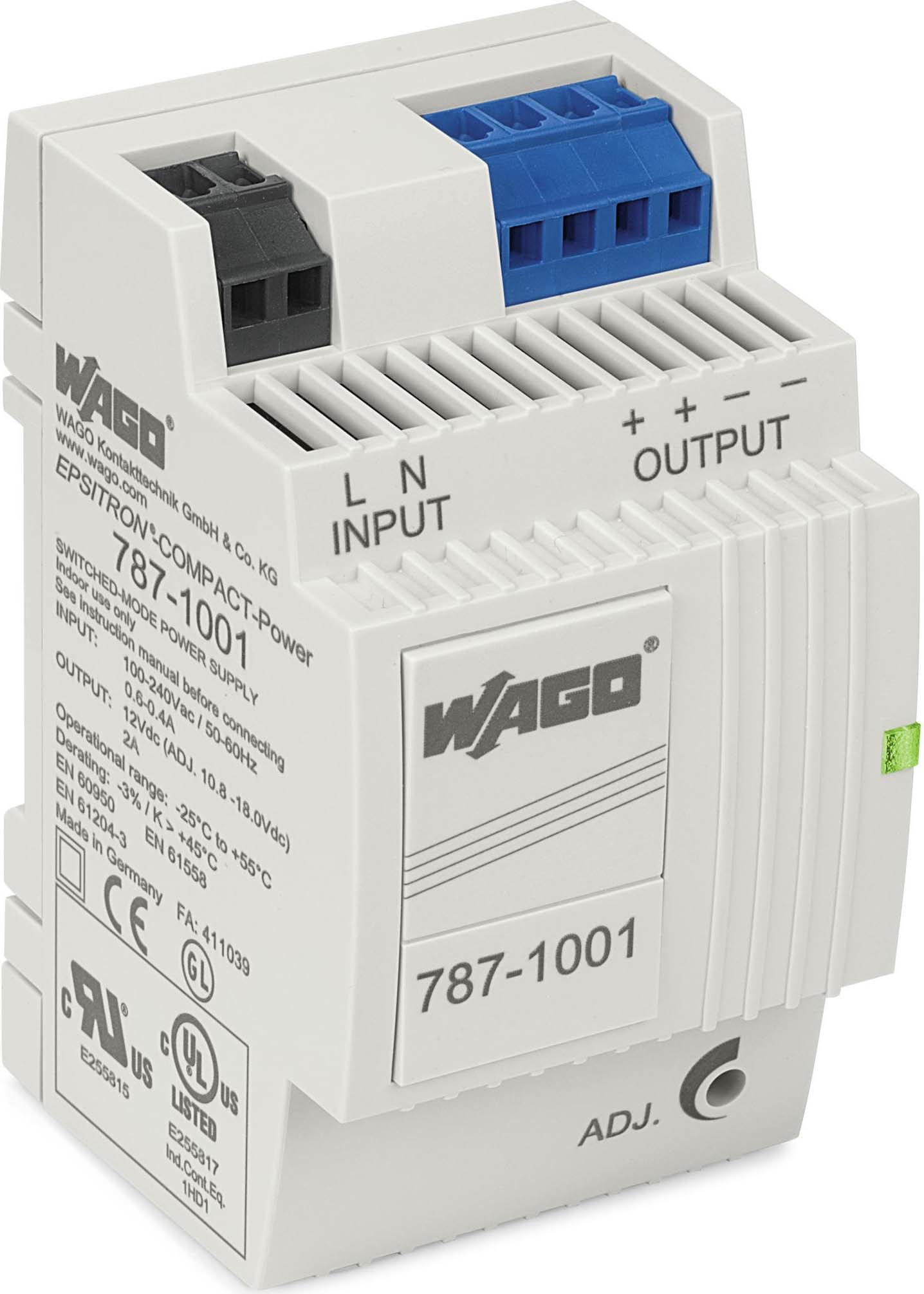 WAGO ITALIA SRL WAG787-1001 SMPS COMPACT 1-PH