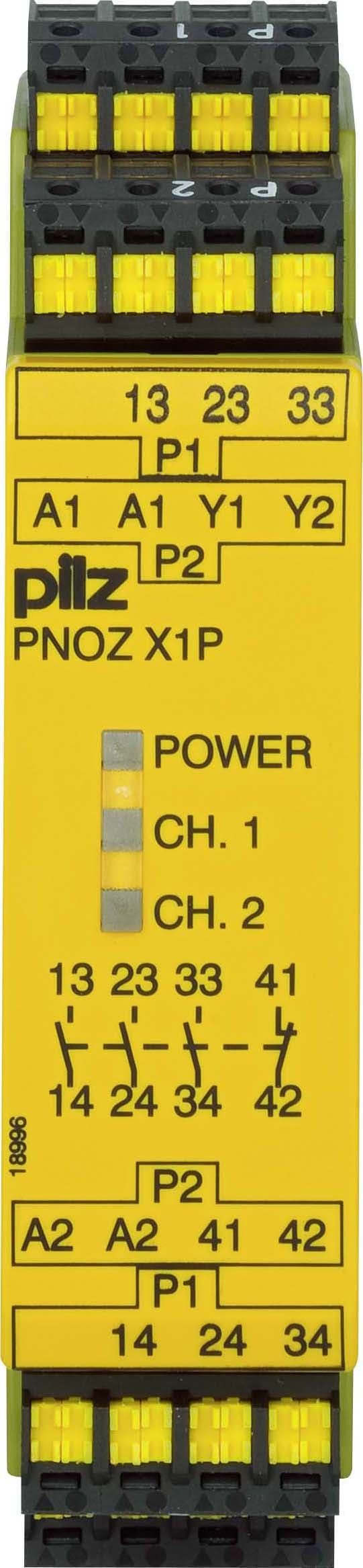 PILZ ITALIA SRL PIZ787100 PNOZ X1P C 24DC 3NA+1NC