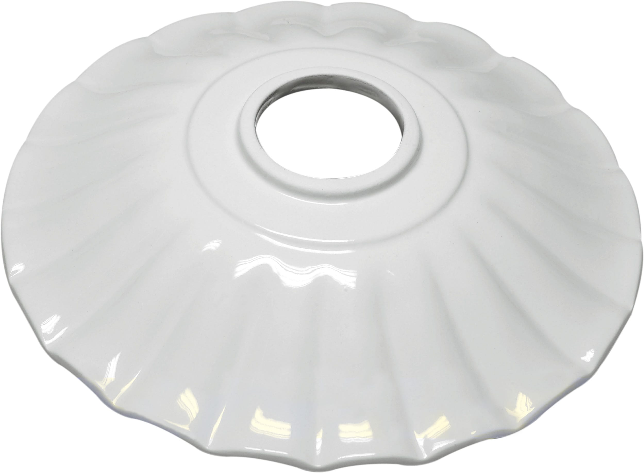 LE PROLUNGHE SAS PRG7875 PIATTO ONDA BIANCO D.38 CM