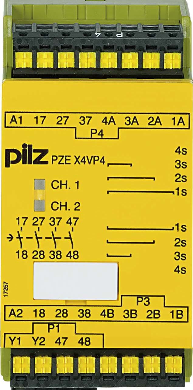 PILZ ITALIA SRL PIZ787586 PZE X4VP4 C 1,2,3,4S 24DC 4NA(R)