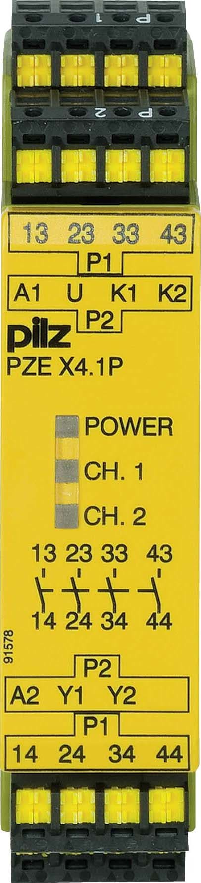 PILZ ITALIA SRL PIZ787587 PZE X4.1P C 24DC 4NA