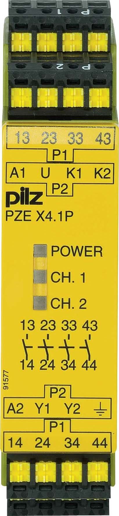 PILZ ITALIA SRL PIZ787588 PZE X4.1P C 24..240AC/DC 4NA