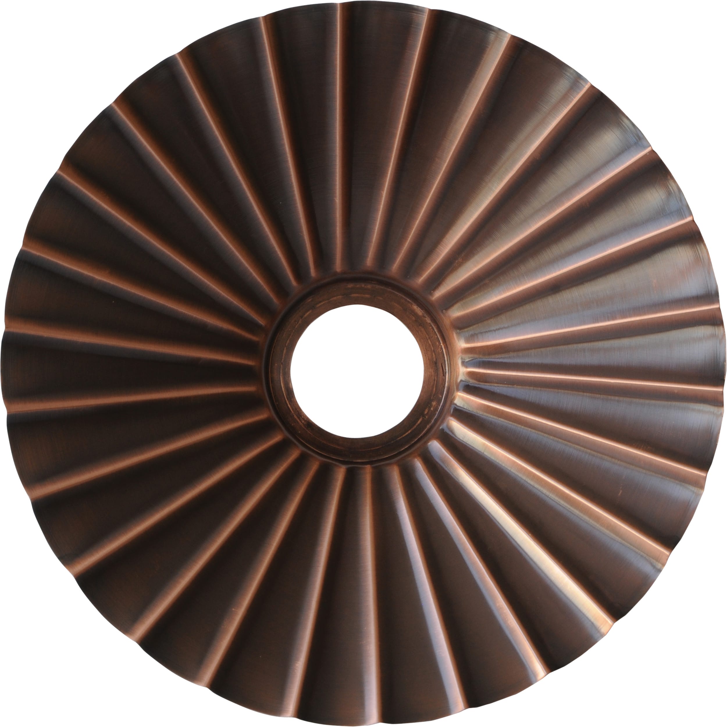 LE PROLUNGHE SAS PRG7899/40 PIATTO PIEGA IN RAME ANTICATO D.40 CM