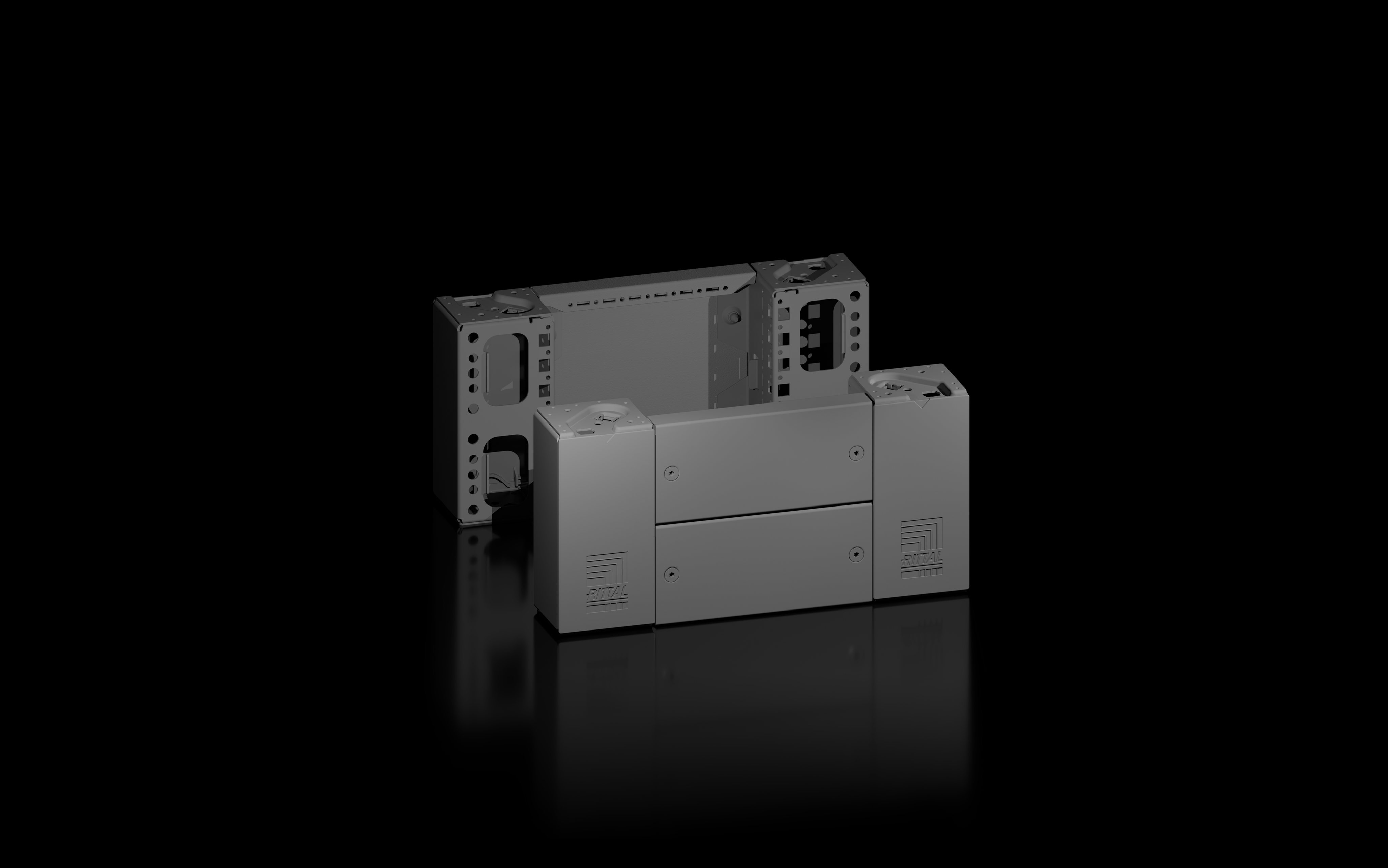 RITTAL SPA - RIT8660021 VX ZOCCOLO ANT./POST 400X200