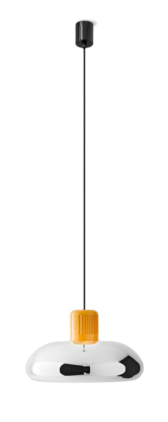 LINEA LIGHT-STILNOVO - SNV9306 TREPIU SOSP.27W CROMO/GIALLO