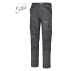 BM SPA - BMM079300402 PANTALONI WORK COTTON MEDIUM GREY TG.M