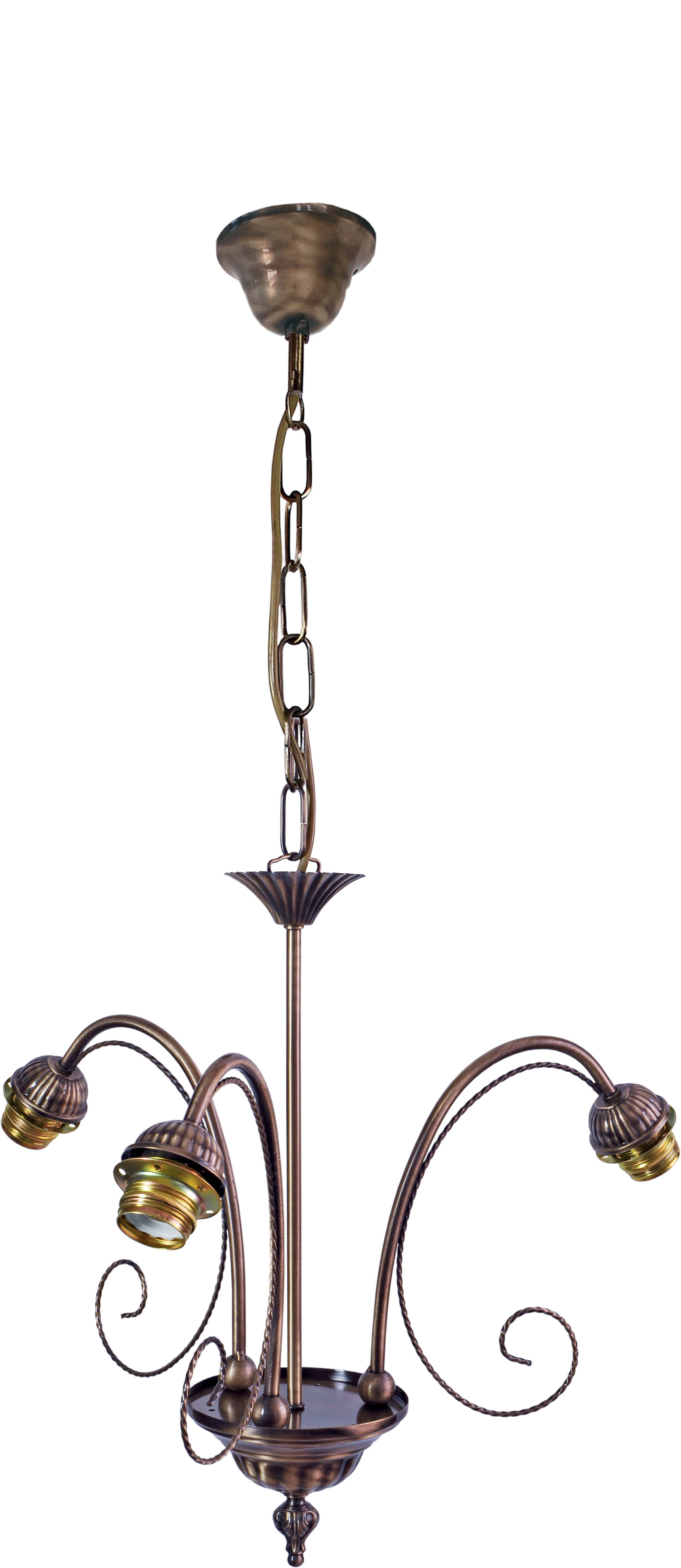 LE PROLUNGHE SAS PRG7944 LAMPAD. E27 A 3 LUCI - SERIE ALBA - CE
