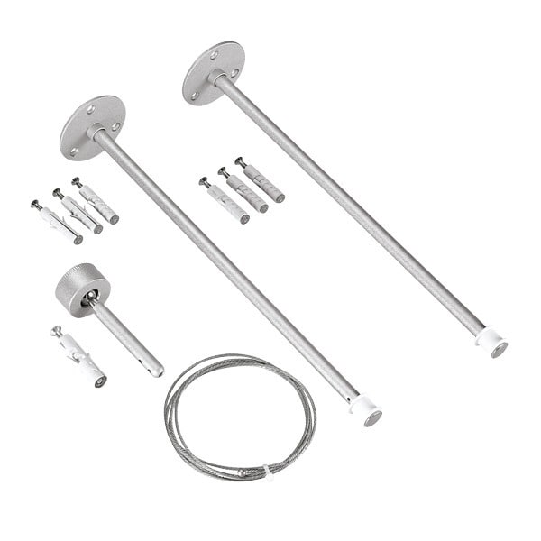 LINEA LIGHT (ILED) - ILDTR4105-5 SET DEVIATORI SOFFITTO H30 GRIGIO M