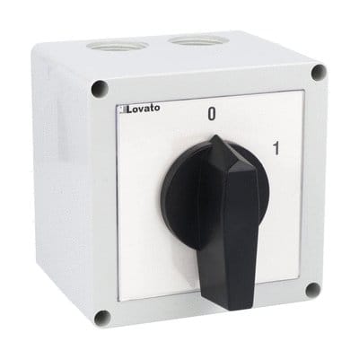 LOVATO LOV7GN4090P INTERRUTORE 1P 40A CASS. PLASTIC 110X110