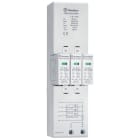 FINDER SPA FIN7P048255S007 SPD CLASSE1+2 TRIFASE 4P 255VAC 3+1 7KA