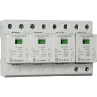 FINDER SPA - FIN7P0582601025 SPD CLASSE1+2 TRIFASE 4P 260VAC 4+0 25KA