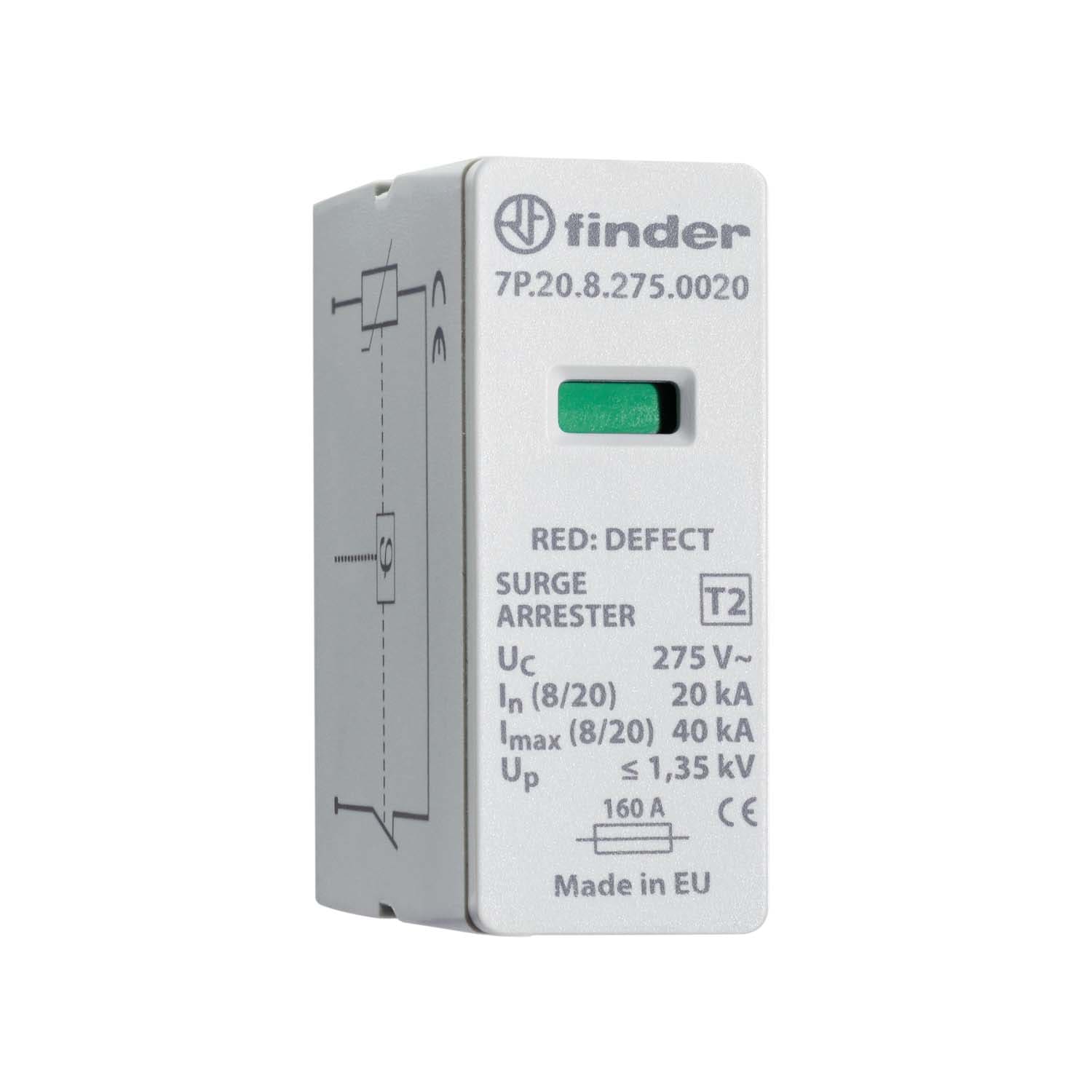 FINDER SPA FIN7P2081500015 CARTUCCIA VARISTORE 150VAC 15KA