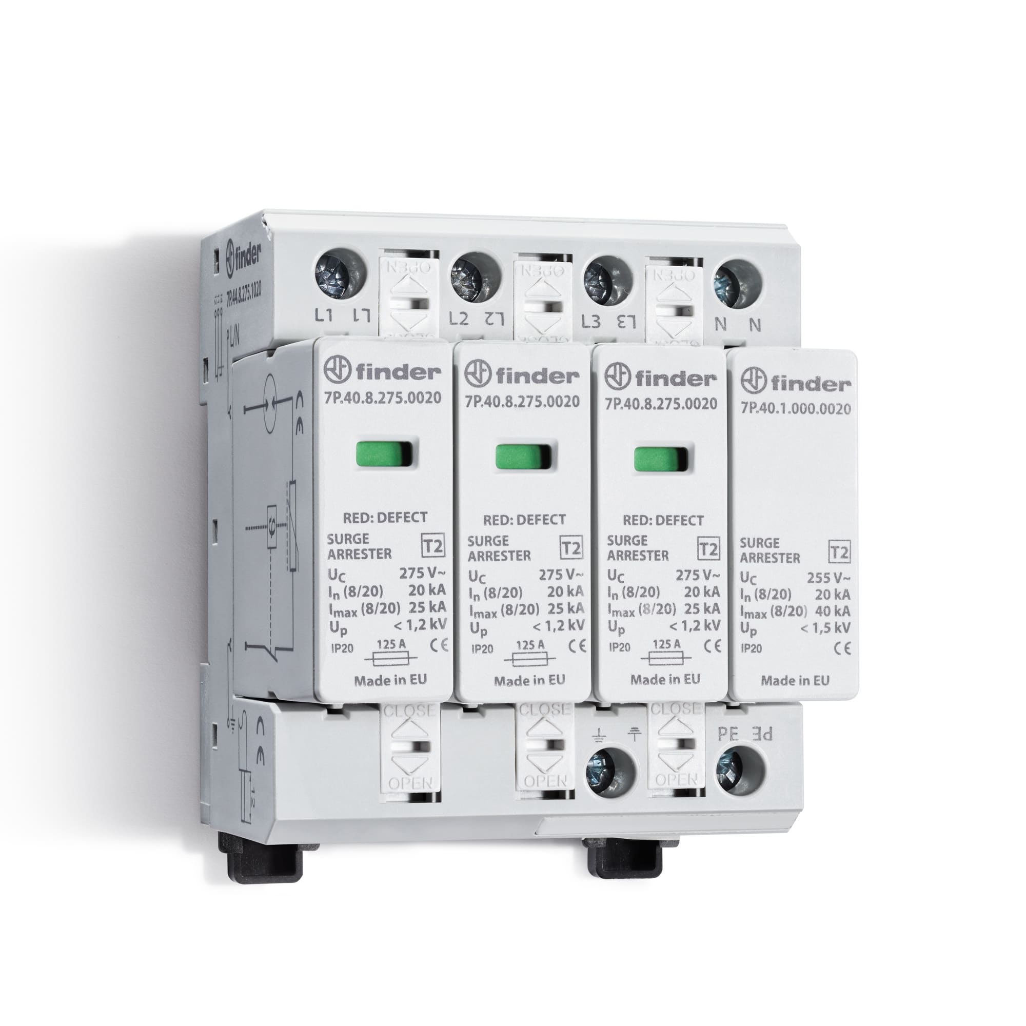 FINDER SPA - FIN7P4482751020 SCARICATORI DI SOVRATENSIONE
