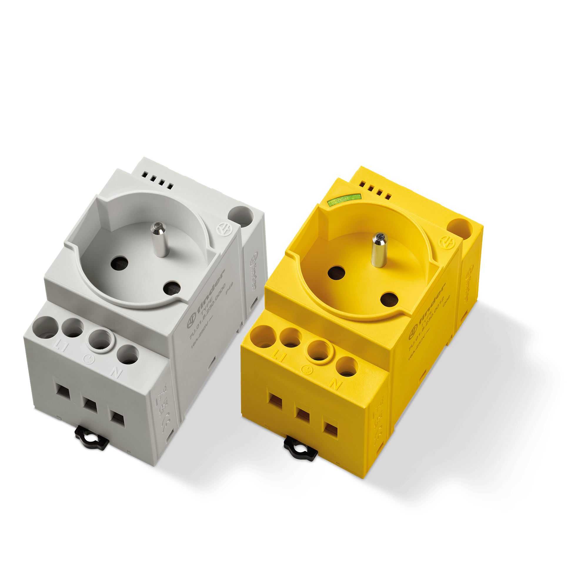 FINDER SPA FIN7U0182300000 PRESA DA QUADRO-FR GRIGIA