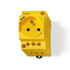 FINDER SPA FIN7U0182300002 PRESA DA QUADRO-FR GIALLA