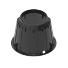 LINEA LIGHT (ILED) ILD83328 CONTROCASSA SUELO 13-15W ABS NERO
