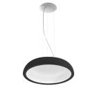 LINEA LIGHT-STILNOVO SNV8537 REFLEXIO SOSP.37W NERO/B.CO RAGG