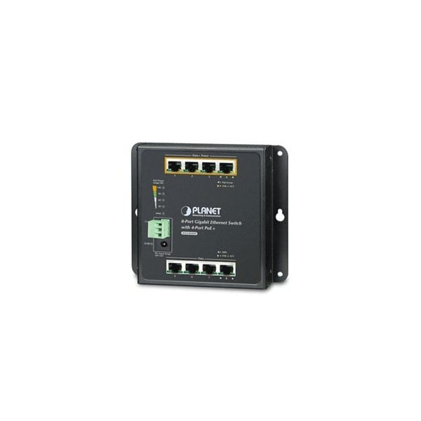 4POWER SRL - 4PWWGS-804HP SWITCH A PARETE 4P.1000 + 4P.1000 POE+ 8
