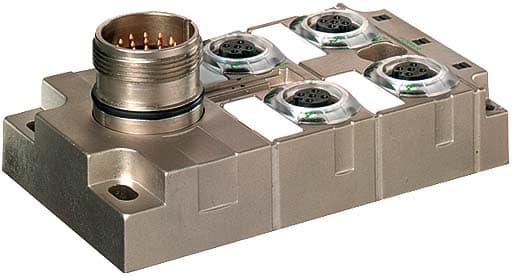 MURRELEKTRONIK SRL MUE8000545200000000 MVP METALLICO, 4XM12 5 POLI M23 19 POLI