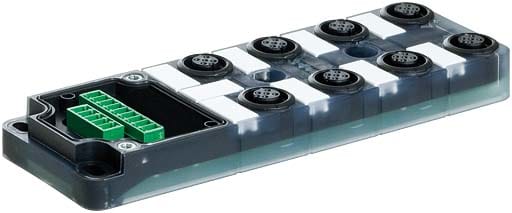 MURRELEKTRONIK SRL - MUE8000884000000000 EXACT12 8XM12 4 POLI BASE PNP-LED