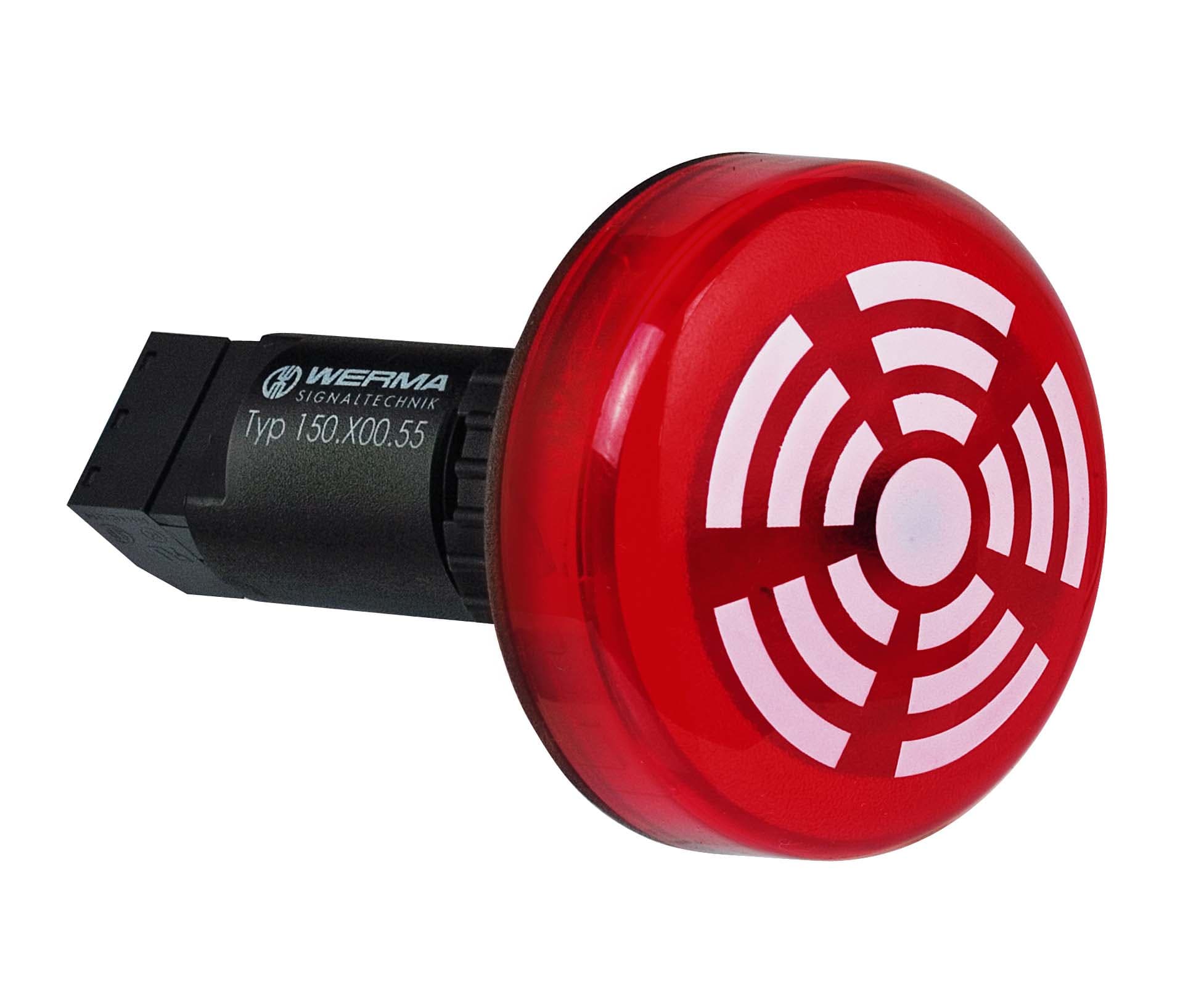 WERMA ITALIA SRL WRA15010055 RONZATORE A LED EM PERMANENTE 24VDC RD