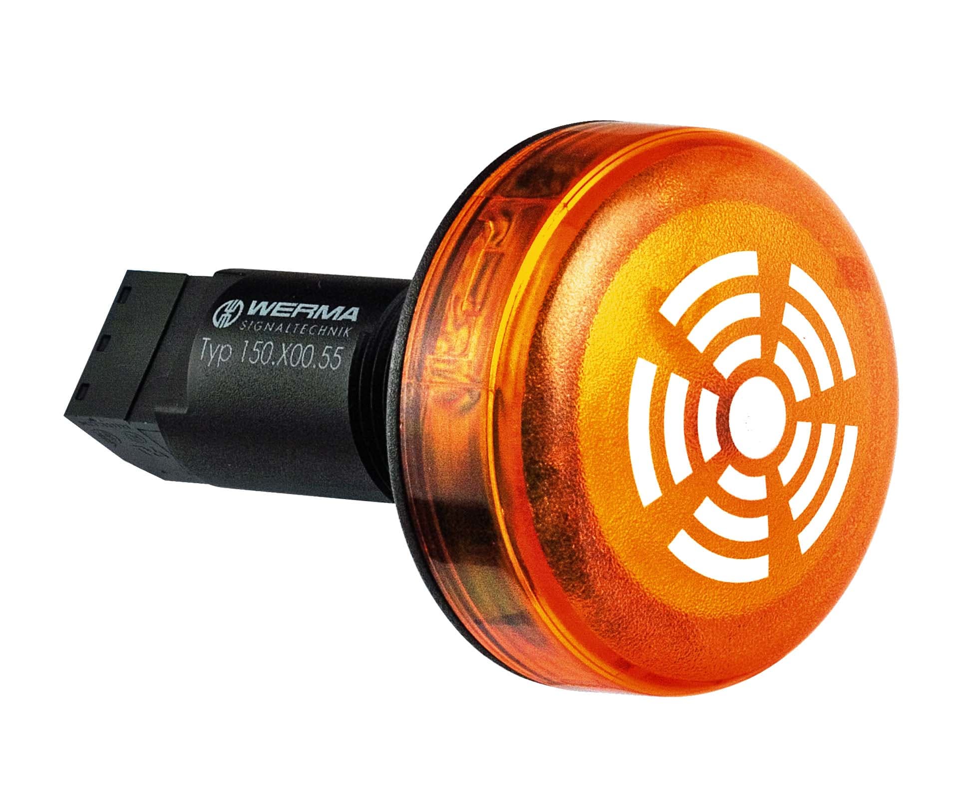 WERMA ITALIA SRL WRA15030067 RONZATORE A LED EM PERMANENTE 115VAC YE
