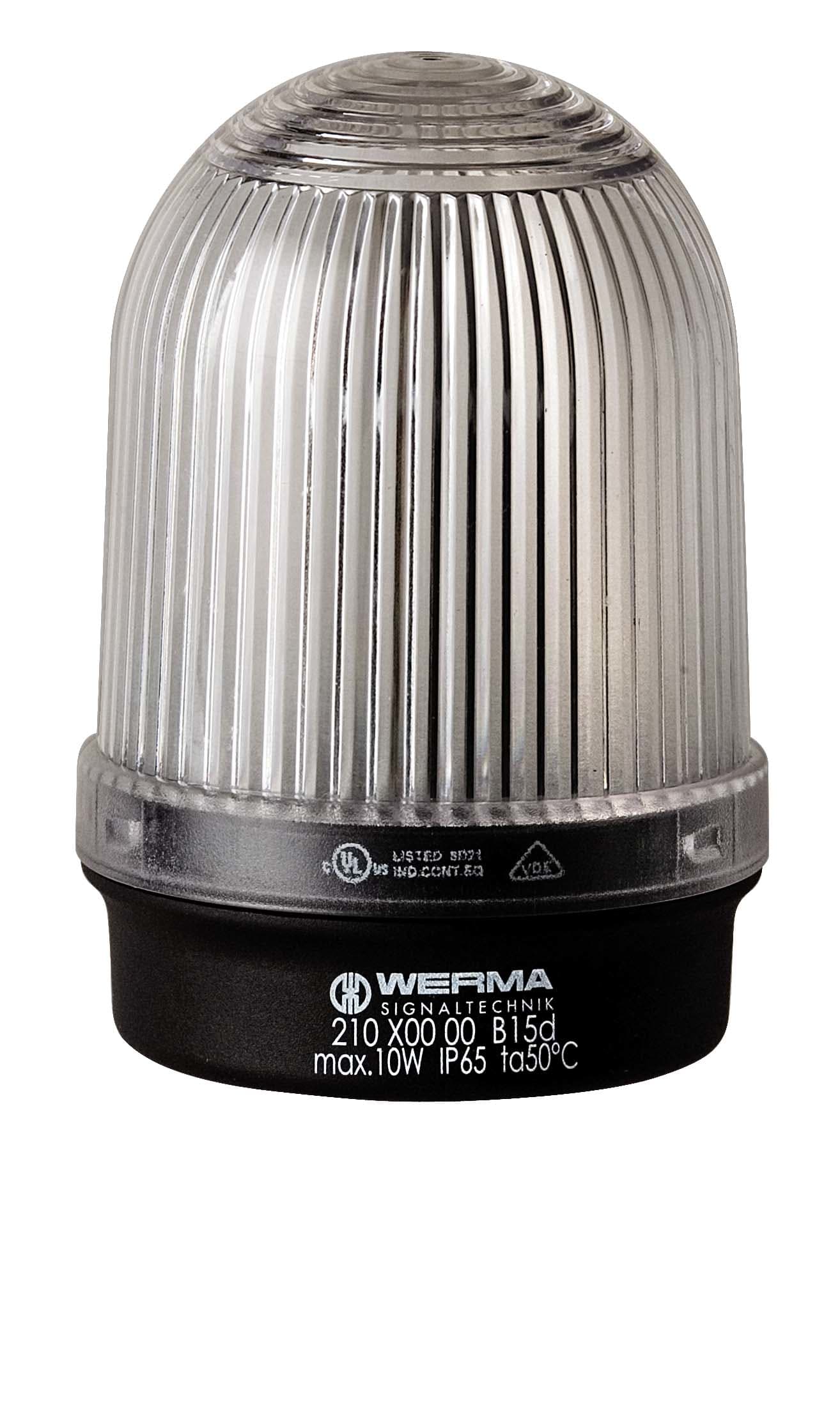 WERMA ITALIA SRL WRA21040000 FANALE A LUCE PERMANENTE BM 12-230VAC/DC