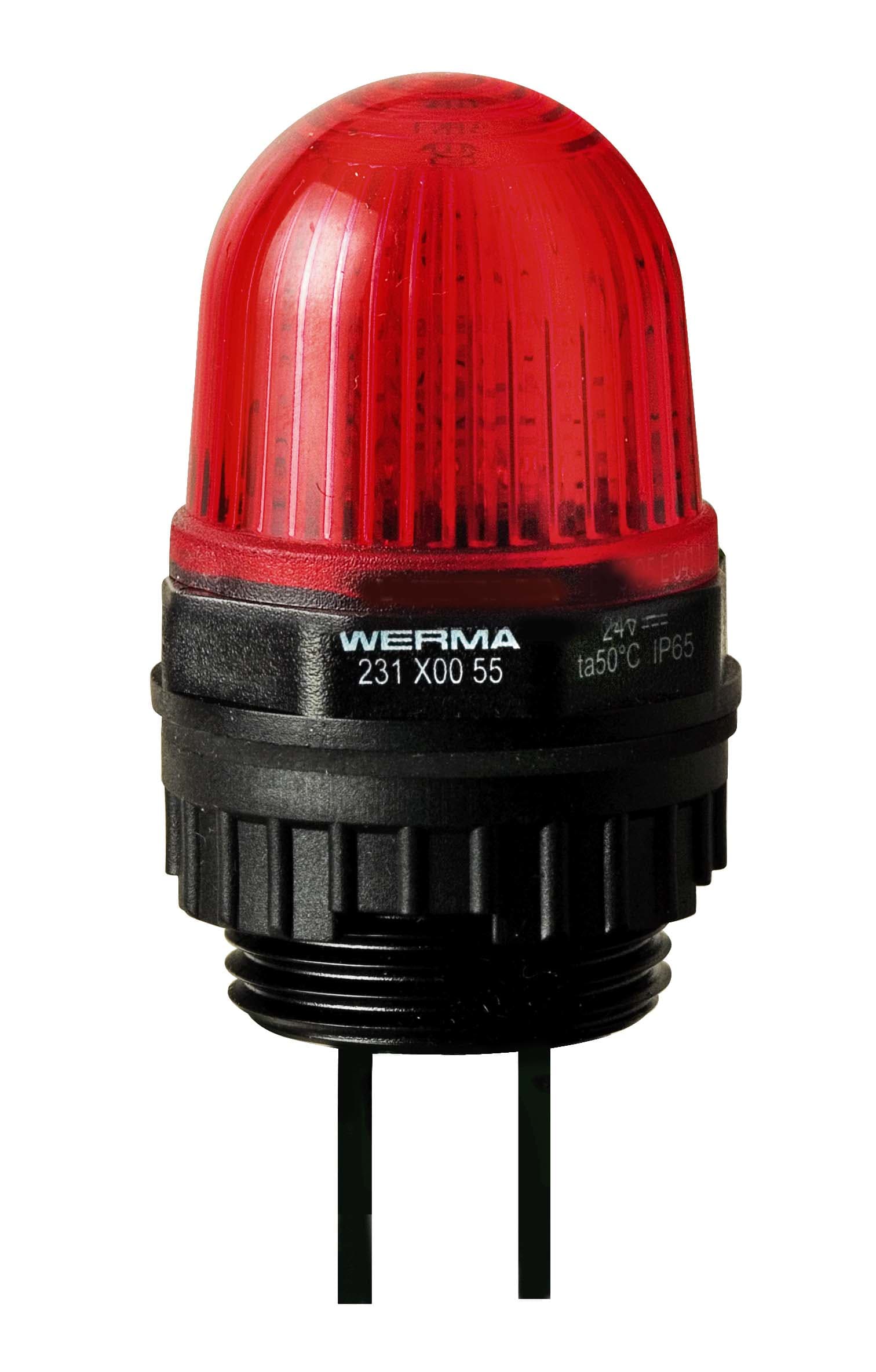 WERMA ITALIA SRL WRA23110055 MICRO LAMPADA DA INCASSO A LED 24VDC RD