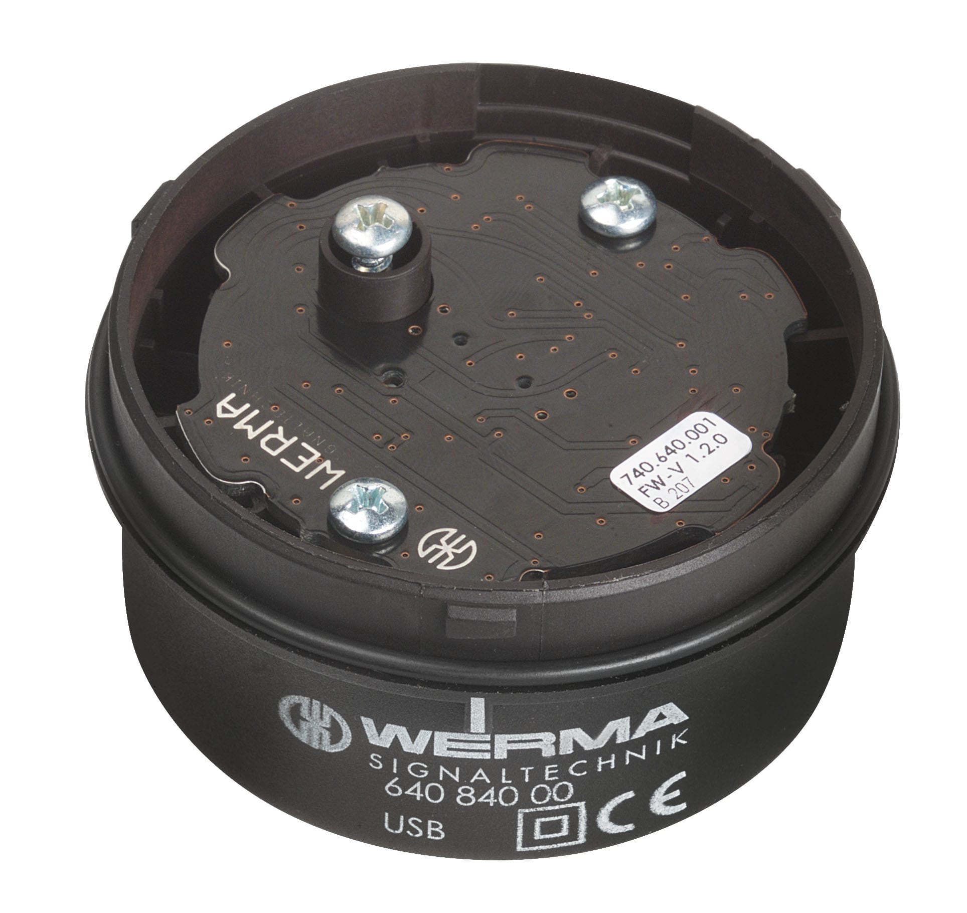 WERMA ITALIA SRL WRA64084000 USB-ELEMENTO TERMINALE RM 5VDC BK