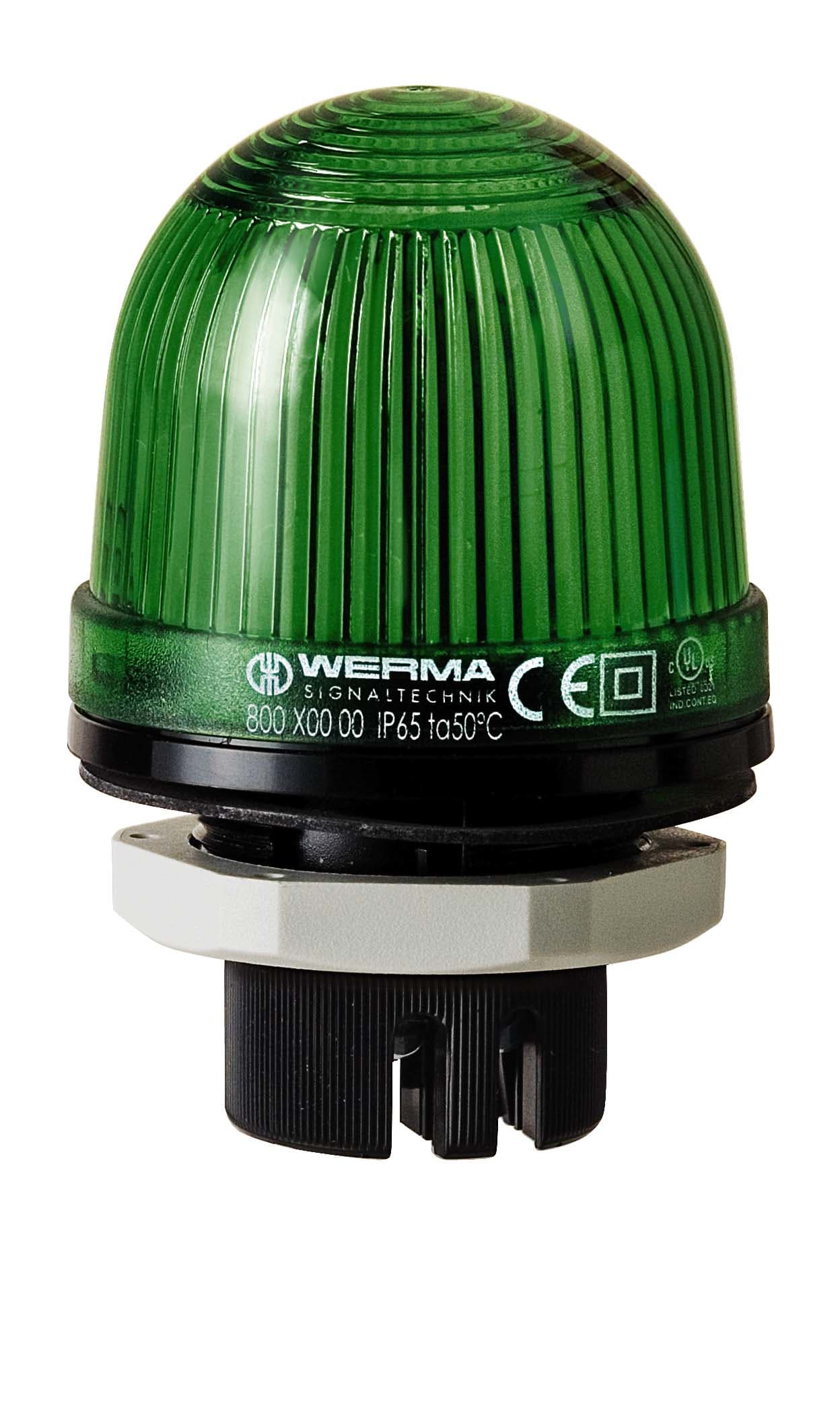 WERMA ITALIA SRL WRA80120075 FANALE A LED A LUCE PERMANENTE EM 24VAC/
