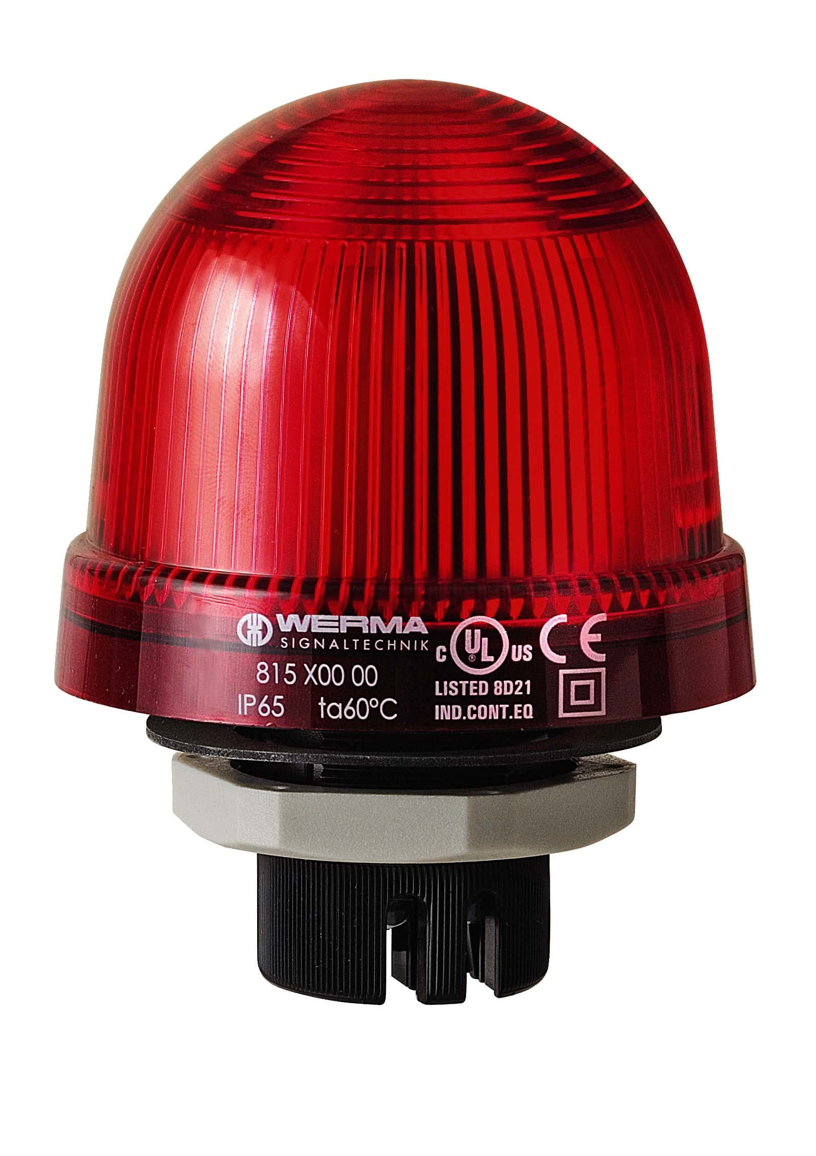 WERMA ITALIA SRL WRA81610055 FANALE A LED A LUCE PERMANENTE EM 24VAC/