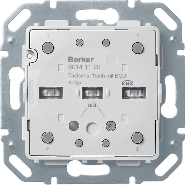 BERKER BRK80141170 MOD.SENS. A TASTI SINGOLO KNX - Q.X/K.X