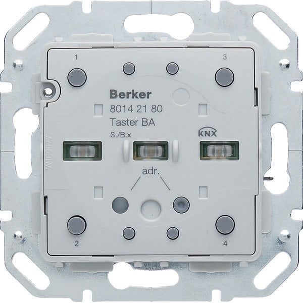 BERKER BRK80142180 Tastsensor-Modul 2fach KNX - Berker S.1/