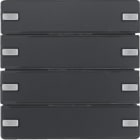 BERKER - BRK80144326 SENS.A TASTI QUADRUPLO KNX - Q1/Q3 ANTR.
