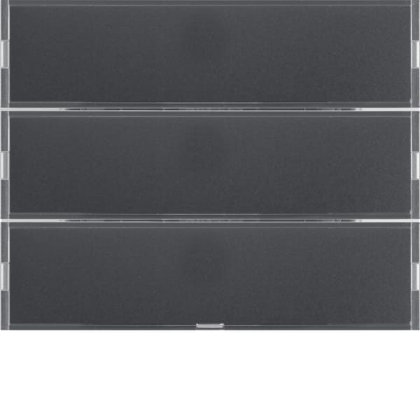 BERKER BRK80163776 SENS. A TASTI TRIPLO KNX - K1 ANTRACITE