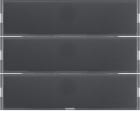 BERKER BRK80163776 SENS. A TASTI TRIPLO KNX - K1 ANTRACITE