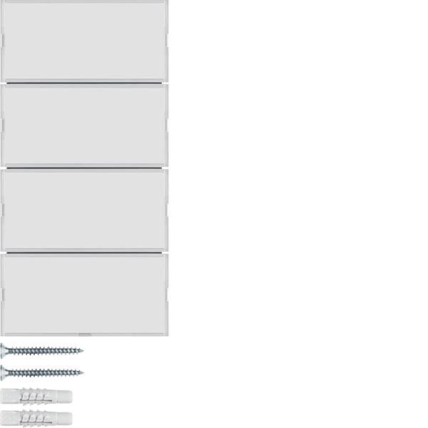 BERKER - BRK80164780 SENS.TASTI QUADR KNX S1/B3/B7 X BI.E BI