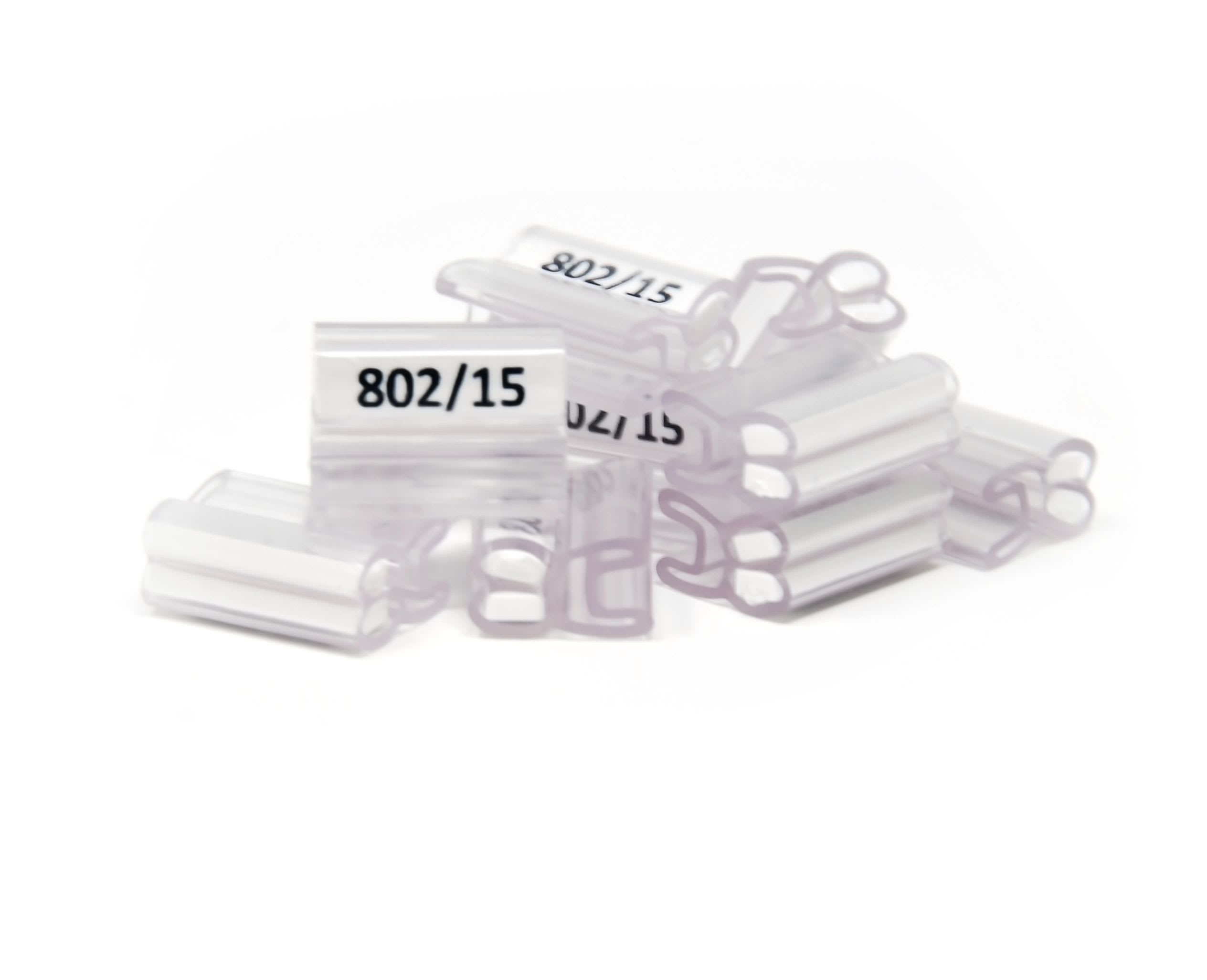 GRAFOPLAST SRL - GRA802/15 TUBETTO DOPPIA CAVA L=15 MM D=2A4 500 PZ