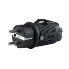 ROSI MATERIALE ELETT RCO80410 SPINA MOBILE SCHUKO IN GOMMA IP44