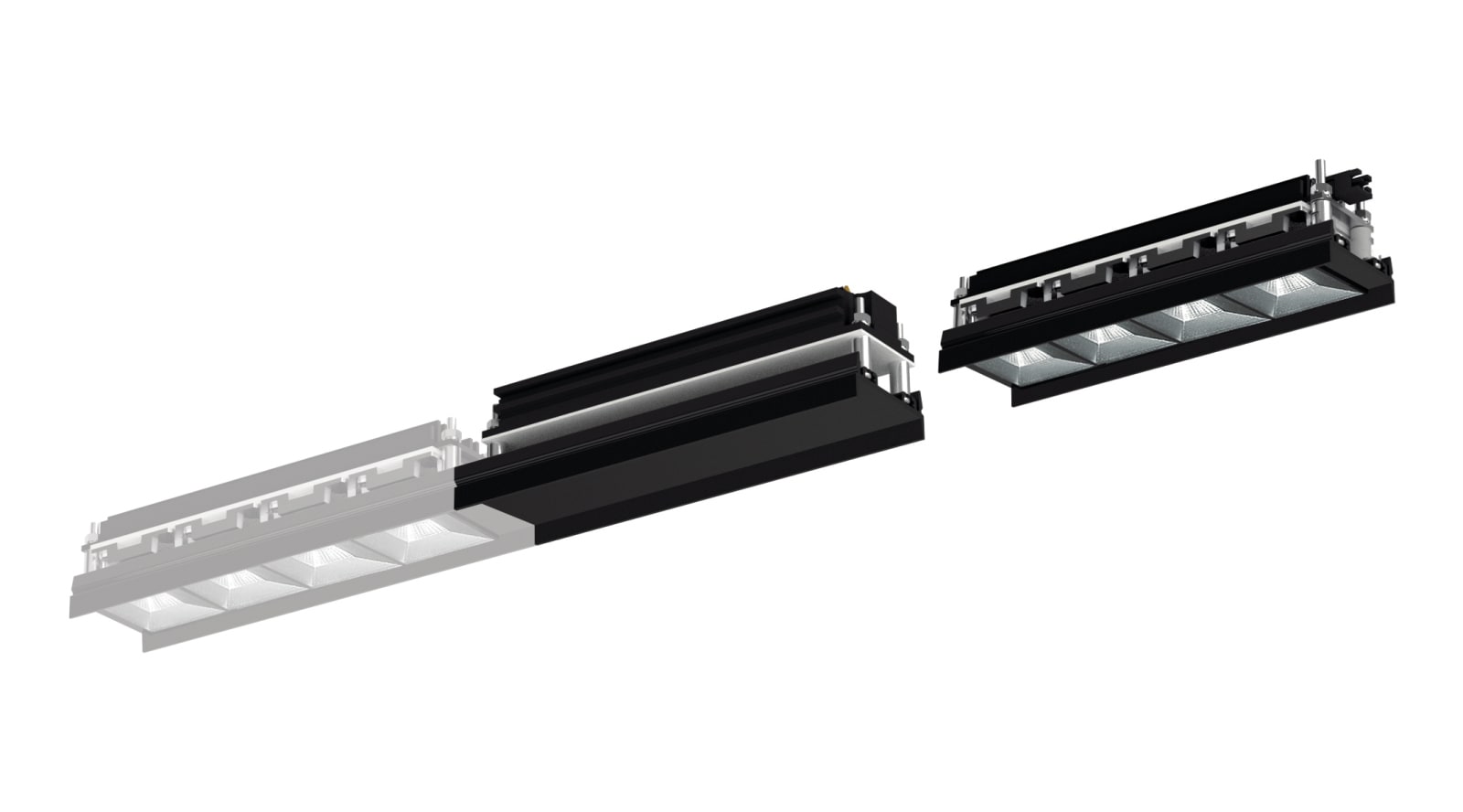 LINEA LIGHT (ILED) - ILD83744W60 MODUS-M CELL 1 4L 12W DALI NG