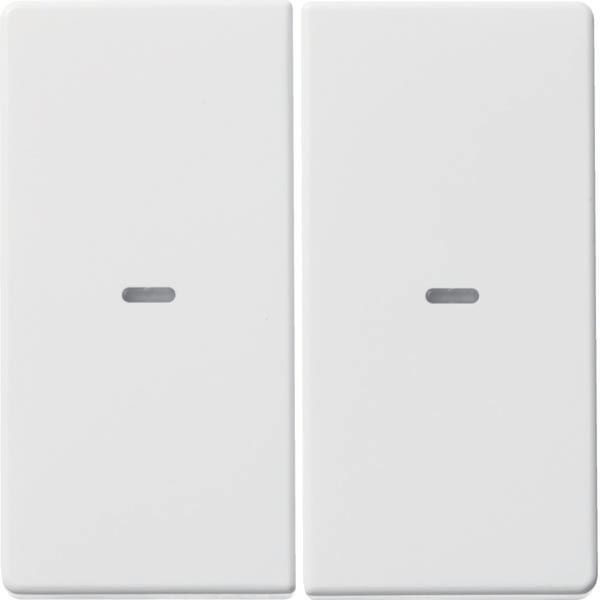 BERKER - BRK80960329 Abdeckung fur Tastsensor-Modul 2fach KNX