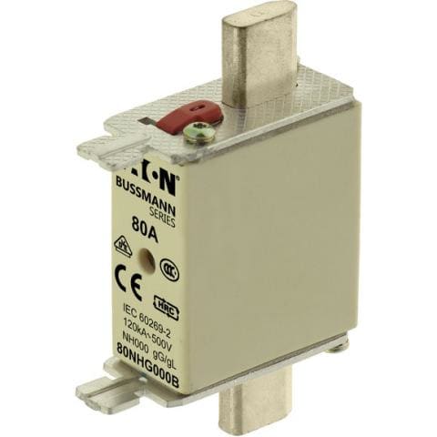 EATON EAO80NHG000B 80NHG000B NH000, GG-GL, 80A, 500VAC, PLA