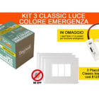 BEGHELLI - BEG81137 KIT 3 CLASSIC LUCE COLORE EM