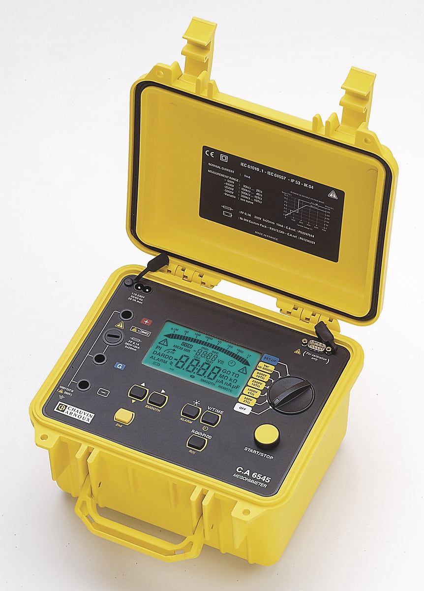 A.M.R.A. SPA AMRP01139711 CHAUVIN ARNOUX CA 6545 TESTER ISOLAMENTO
