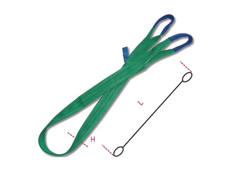 BM SPA BMM081530040 FASCE SOLLEV.EN1492-1 VERDE 2 TON. - L4