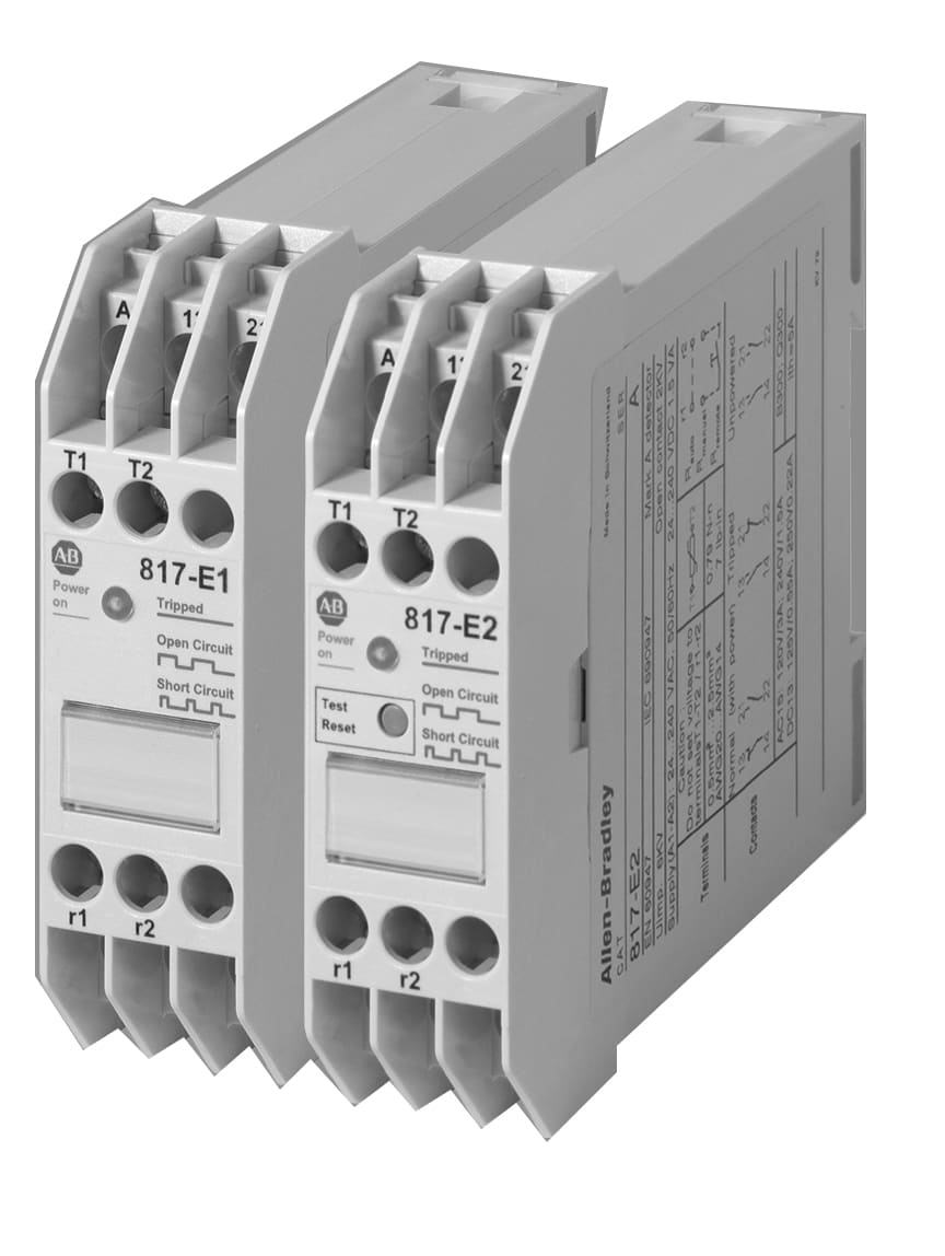 ROCKWELL AUTOMATION RCK817-E2 MACHINEALERT THERMISTOR MONITORING RELAY