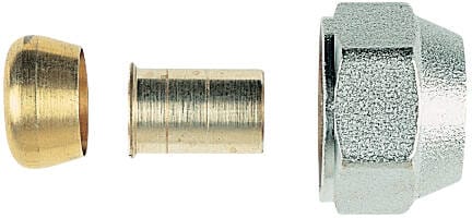 WATTS INDUSTRIES ITA - WAT820R1212 RACCORDO IN TRE PEZZI TUBO D.12X1/