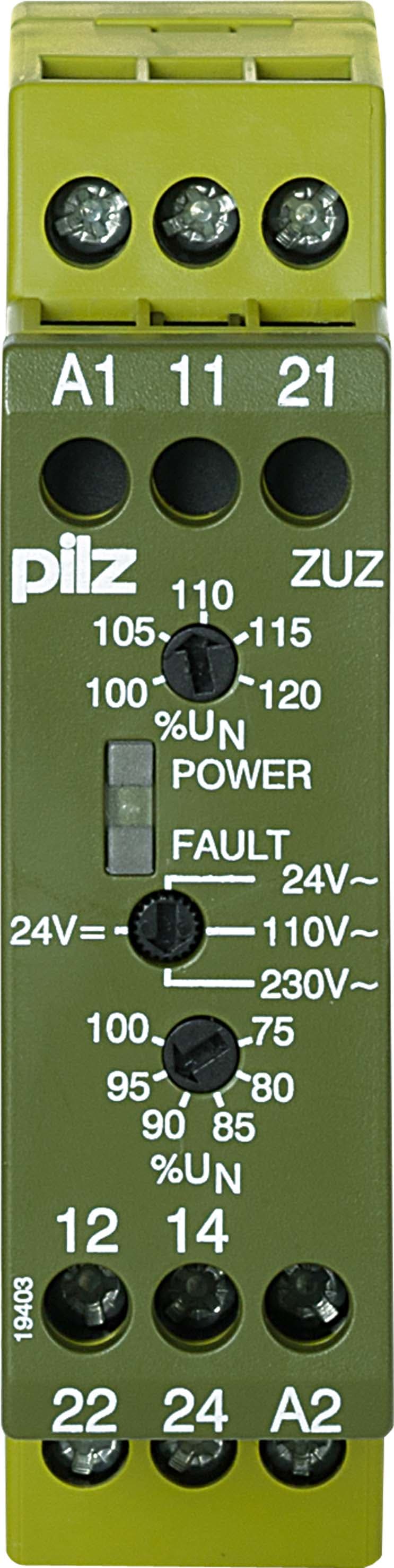 PILZ ITALIA SRL PIZ827100 ZUZ // TENS.MONOF. 24DC,24,110,230AC