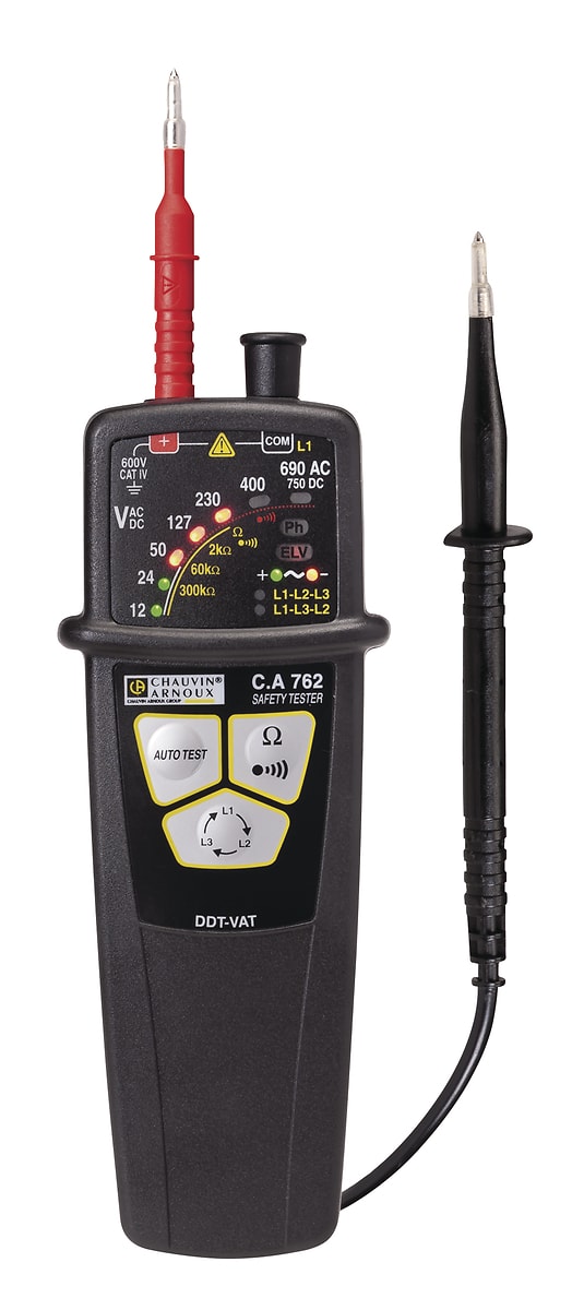 A.M.R.A. SPA AMRP01191762Z CHAUVIN ARNOUX CA 762 TESTER TENSIONE AC