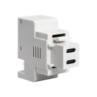 FANTON SRL - FME82905 Alim.USB-C+C 3A inc.KEYSTONE compatto BI